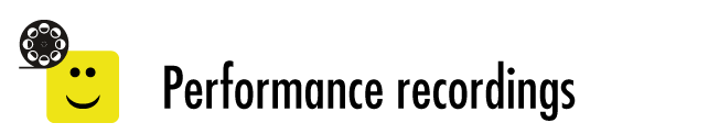 Performance recordings